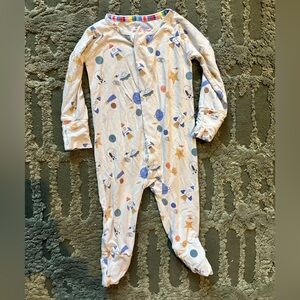 Magnetic Me - Space Stellar Tails - One-Piece Footie Pajamas